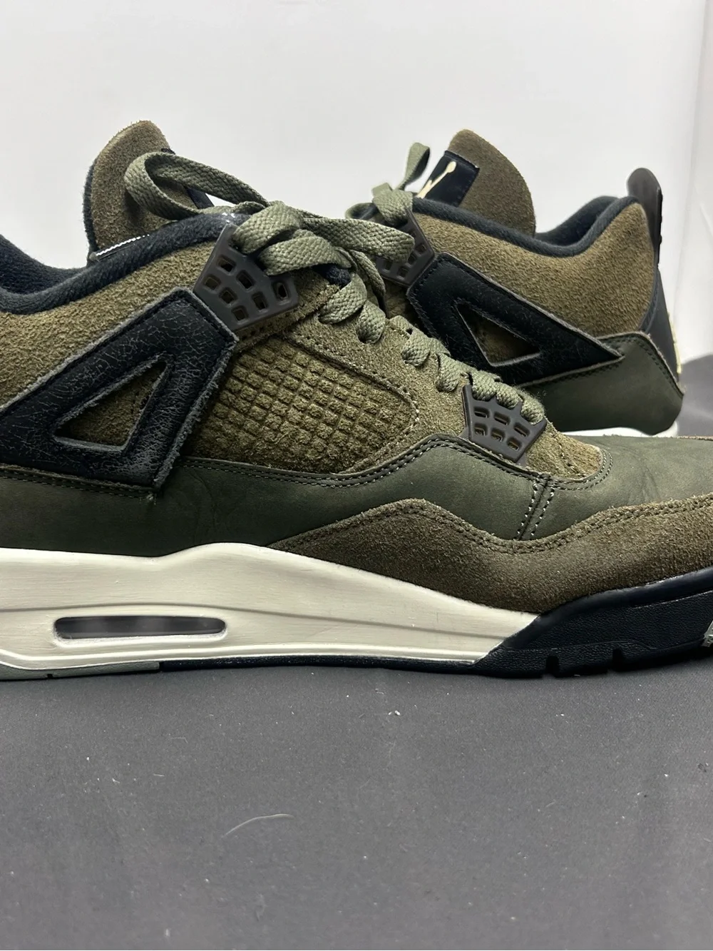 Size 12 - Air Jordan 4 SE Retro Low Craft - Olive